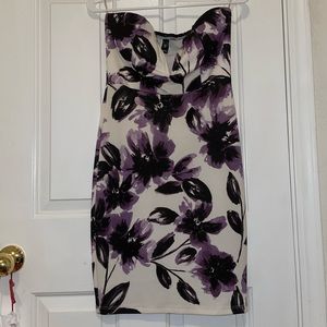 Deep v neck bodycon dress
